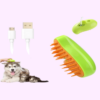 Peigne à vapeur pour chat, collecteur de poils et lisseur de fourrure – Image 3